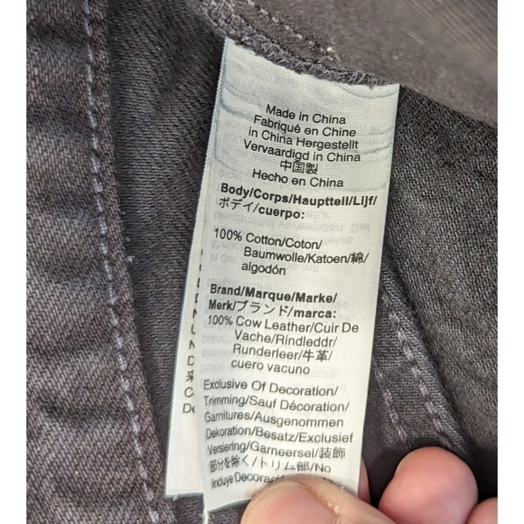 Madewell The Perfect Vintage Jean in Black Knee Slit Edition Size 27 - Picture 3 of 10